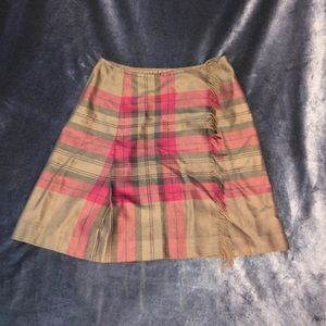 3️⃣FOR2️⃣5️⃣💲‼️Plaid Wrap around Skirt